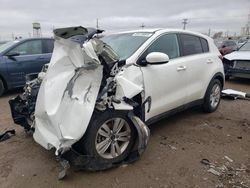 Salvage cars for sale at Chicago Heights, IL auction: 2019 KIA Sportage LX