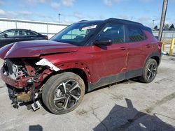 Salvage cars for sale at Dyer, IN auction: 2022 Chevrolet Trailblazer RS