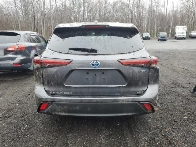 2021 Toyota Highlander Hybrid LE