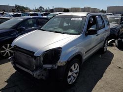 Salvage cars for sale at Martinez, CA auction: 2005 Honda CR-V LX