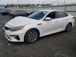 Salvage cars for sale from Copart Pennsburg, PA: 2019 KIA Optima LX