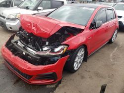 Volkswagen GTI S/SE Vehiculos salvage en venta: 2018 Volkswagen GTI S/SE