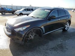 Salvage cars for sale from Copart Fresno, CA: 2009 Infiniti FX35