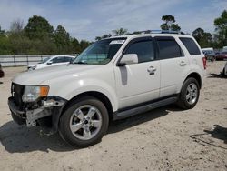 Vehiculos salvage en venta de Copart Hampton, VA: 2010 Ford Escape Limited
