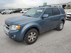 Salvage cars for sale at Kansas City, KS auction: 2012 Ford Escape Limited