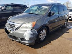 Salvage cars for sale at Elgin, IL auction: 2008 Honda Odyssey EX