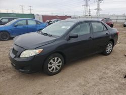 Salvage cars for sale from Copart Elgin, IL: 2010 Toyota Corolla Base