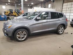 Salvage cars for sale from Copart Blaine, MN: 2015 BMW X3 XDRIVE35I