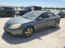 Salvage cars for sale from Copart San Antonio, TX: 2006 Pontiac G6 GT