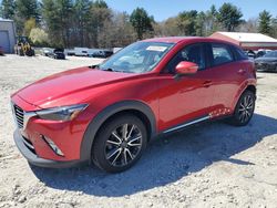 Salvage cars for sale at Mendon, MA auction: 2016 Mazda CX-3 Grand Touring