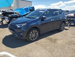 Toyota Rav4 salvage cars for sale: 2018 Toyota Rav4 HV Limited