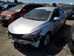 Vehiculos salvage en venta de Copart Martinez, CA: 2017 Chevrolet Cruze LT