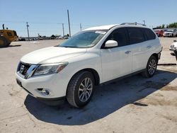 Salvage cars for sale at Oklahoma City, OK auction: 2016 Nissan Pathfinder S