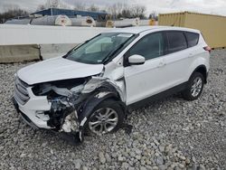 Salvage cars for sale at Barberton, OH auction: 2019 Ford Escape SE