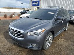 Salvage cars for sale at Mcfarland, WI auction: 2014 Infiniti QX60