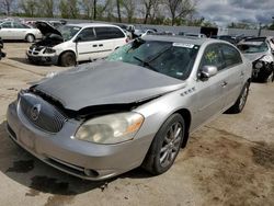 Buick salvage cars for sale: 2007 Buick Lucerne CXS