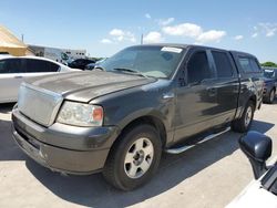 Salvage trucks for sale at Grand Prairie, TX auction: 2007 Ford F150 Supercrew