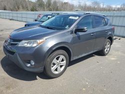 Salvage cars for sale at Assonet, MA auction: 2015 Toyota Rav4 XLE