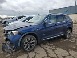 Salvage cars for sale at Woodhaven, MI auction: 2016 BMW X3 XDRIVE28I