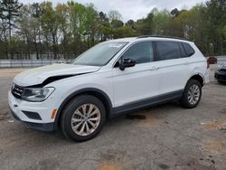 Salvage cars for sale at Austell, GA auction: 2018 Volkswagen Tiguan SE