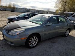 Salvage cars for sale from Copart Arlington, WA: 2003 Lexus ES 300