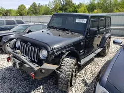 Salvage cars for sale at Memphis, TN auction: 2017 Jeep Wrangler Unlimited Sahara