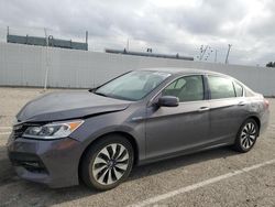 Vehiculos salvage en venta de Copart Van Nuys, CA: 2017 Honda Accord Hybrid EXL