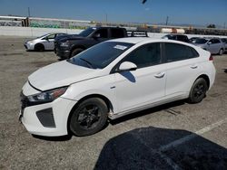 Salvage cars for sale at Van Nuys, CA auction: 2018 Hyundai Ioniq Blue