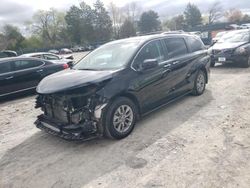 Salvage cars for sale at Madisonville, TN auction: 2022 Toyota Sienna XLE