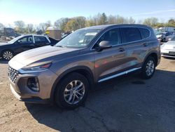 Salvage cars for sale at Chalfont, PA auction: 2019 Hyundai Santa FE SE