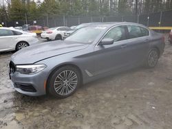 Salvage cars for sale at Waldorf, MD auction: 2019 BMW 540 XI