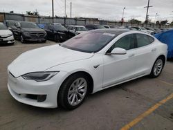 Salvage cars for sale at Los Angeles, CA auction: 2017 Tesla Model S