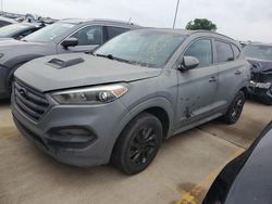 Salvage cars for sale from Copart Wilmer, TX: 2017 Hyundai Tucson Limited