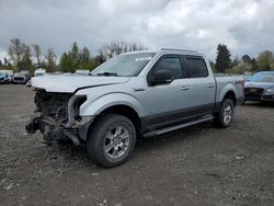 Salvage cars for sale at Portland, OR auction: 2015 Ford F150 Supercrew