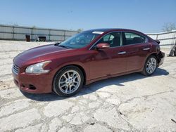 Salvage cars for sale from Copart Walton, KY: 2009 Nissan Maxima S