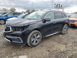 Salvage cars for sale from Copart Columbus, OH: 2017 Acura MDX