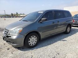 Salvage cars for sale at Mentone, CA auction: 2007 Honda Odyssey LX