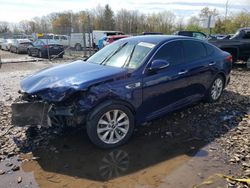 Salvage cars for sale from Copart Chalfont, PA: 2016 KIA Optima EX