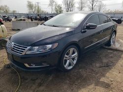 Salvage cars for sale at Elgin, IL auction: 2013 Volkswagen CC Sport