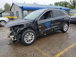 Salvage cars for sale at Wichita, KS auction: 2022 Ford Escape SE