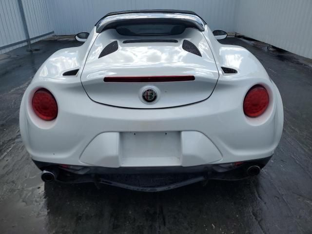 2018 Alfa Romeo 4C Spider