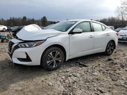 Salvage cars for sale at Candia, NH auction: 2022 Nissan Sentra SV