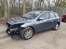 Mazda 3 I salvage cars for sale: 2013 Mazda 3 I