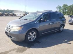 Salvage cars for sale from Copart Dunn, NC: 2011 Honda Odyssey Touring