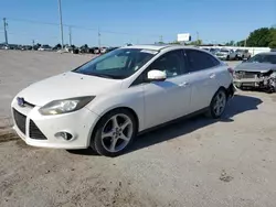 Salvage cars for sale at Oklahoma City, OK auction: 2012 Ford Focus Titanium