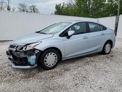 Salvage cars for sale from Copart Baltimore, MD: 2017 Chevrolet Cruze LS