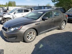 Salvage cars for sale from Copart Arlington, WA: 2011 KIA Optima LX