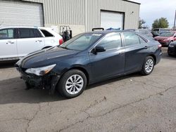 Salvage cars for sale at Woodburn, OR auction: 2015 Toyota Camry LE