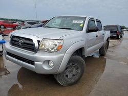 Salvage cars for sale from Copart Grand Prairie, TX: 2006 Toyota Tacoma Double Cab