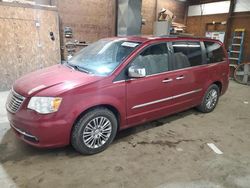 Salvage cars for sale at Ebensburg, PA auction: 2014 Chrysler Town & Country Touring L